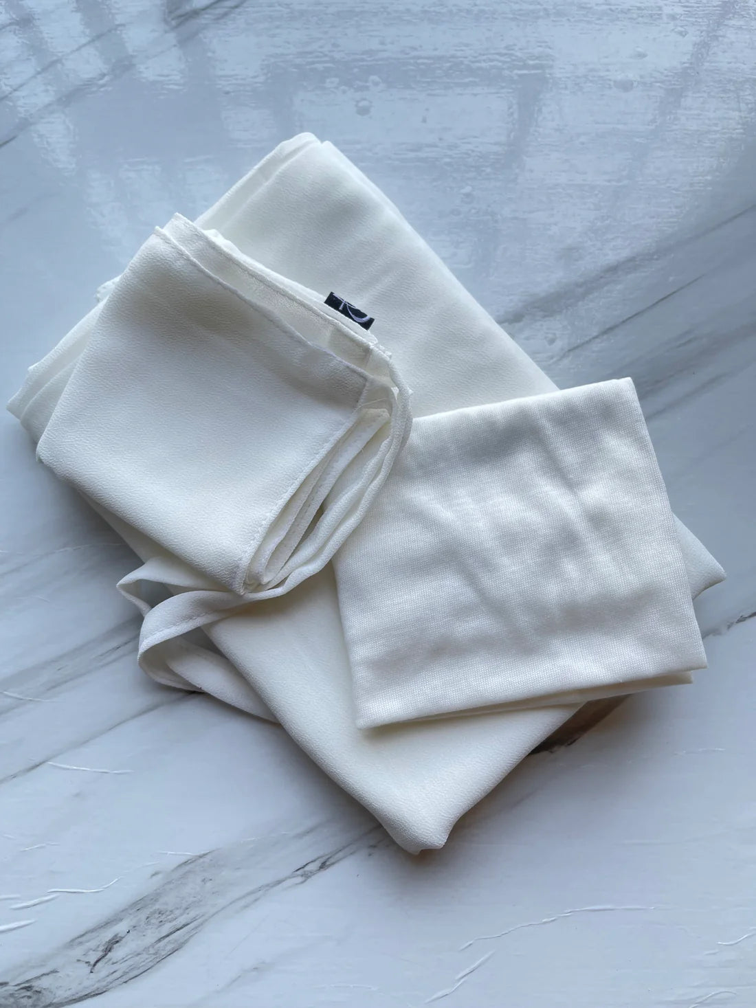 Georgette Chiffon Hijab - Niqab - Cap Bundle